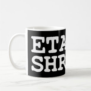 CANECA DE CAFÉ ETAOIN! SHRDLU!