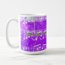 Caneca De Café Etapas Musicais - Royal Dance Mug