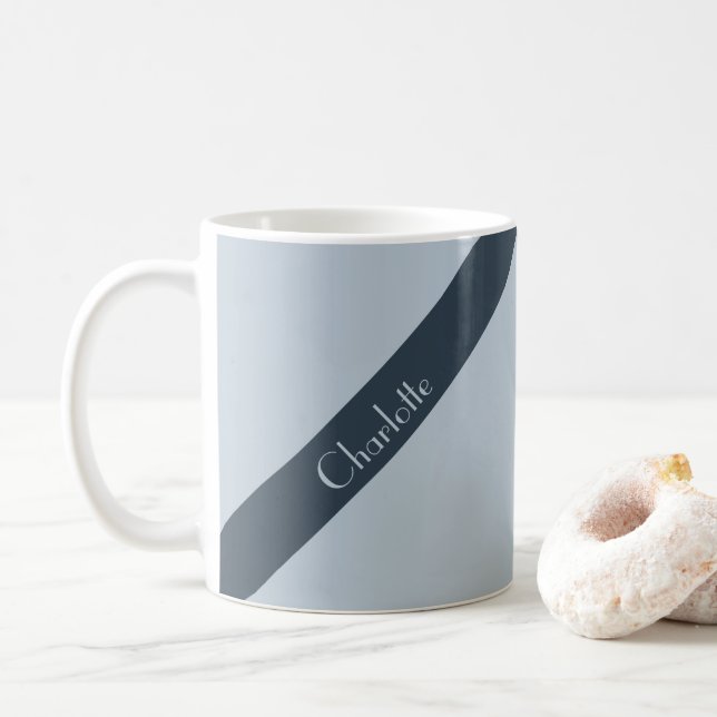 Caneca De Café Eterno - Blue Mist Custom Mug (Com Donut)
