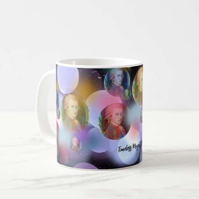 Caneca De Café Eterno Mozart (Frente Esquerda)