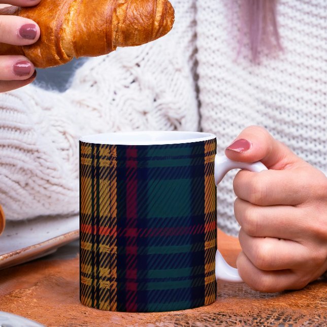 Caneca De Café Eterno Tartan (Criador carregado)