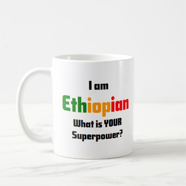 Caneca De Café etíope (Esquerda)