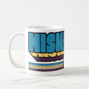 Caneca De Café Etiqueta de Retro da Universidade Miskatonic