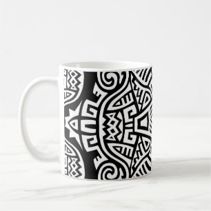 Caneca De Café Étnica Boho: Vintage Trendy