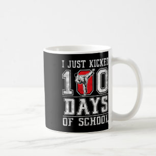 Caneca De Café Eu Acabei de Dar 100 Chutes Em 100 Dias De Escola