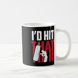 Caneca De Café Eu Acertaria Aquilo Presente Engraçado de Boxe Kic