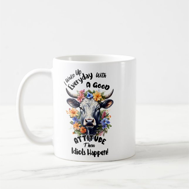 Caneca De Café Eu acordo todos os dias (Esquerda)