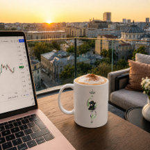 Eu Acredito em Mim Mesmo Símbolo de Trader Touro P