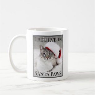 Caneca De Café Eu Acredito Em Papais noeis De Patas Bonitas Em Sa