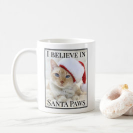 Caneca De Café Eu Acredito Em Papais noeis De Patas Bonitas Em Sa