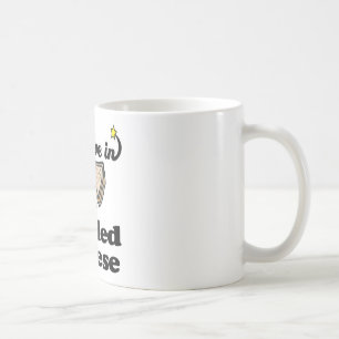 Caneca De Café eu acredito em queijo grelhado