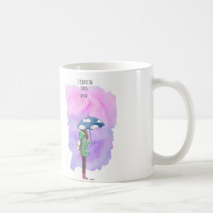 Caneca De Café eu acredito em série pelo ksf