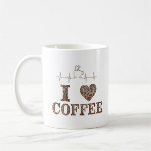 Caneca De Café Eu adoro café