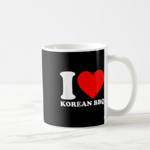 Caneca De Café Eu adoro Churrasco coreano