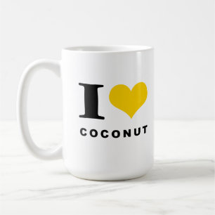 Caneca De Café Eu adoro coco