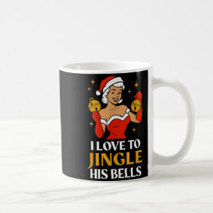 Caneca De Café Eu Adoro Encher a Sua Meia, Eu Adoro Tilintar a De