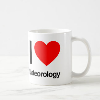 Caneca De Café eu adoro meteorologia