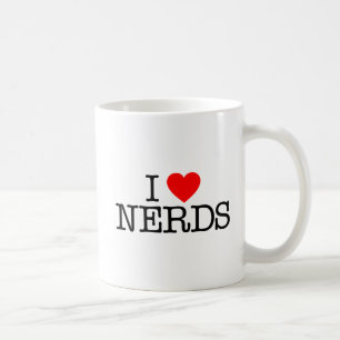 Caneca De Café Eu Adoro Nerd.