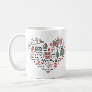 Caneca De Café Eu adoro o Natal: Festivo