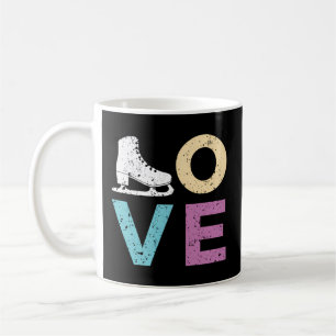 Caneca De Café Eu Adoro Patinação na Figura