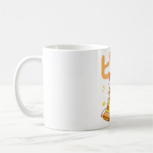 Caneca De Café Eu Adoro Pizza