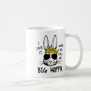 Caneca De Café Eu Adoro Quando Você Me Chama de Coelho Big Hoppa 