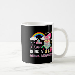 Caneca De Café Eu Adoro Ser Assistente Dental Cesta De Ovos De Pá