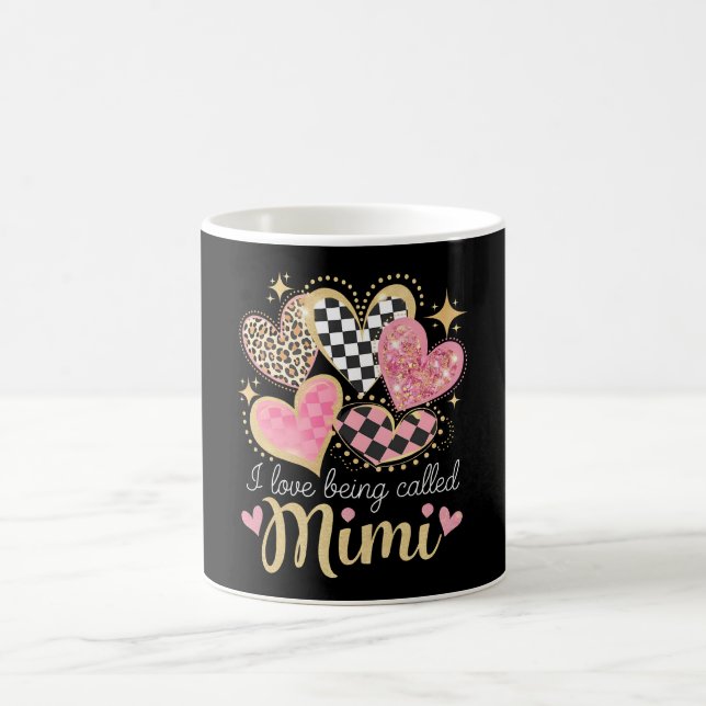 Caneca De Café Eu Adoro Ser Chamada de Vovó Mimi no Dia das Mães (Centro)