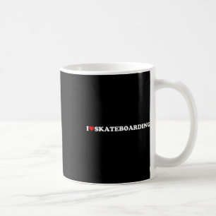 Caneca De Café Eu Adoro Skate Eu Amo Skate Hob