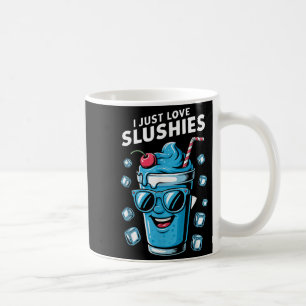 Caneca De Café Eu Adoro Slushies Bebida Gelada Divertida de Verão