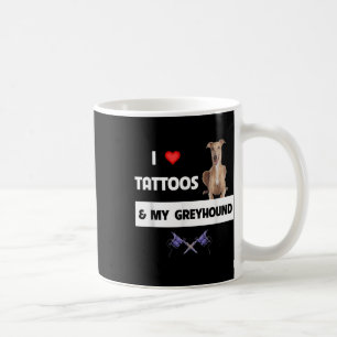 Caneca De Café Eu Adoro Tatuagens E Minha Tatuagem De Cachorro De