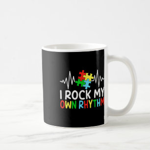 Caneca De Café Eu Agito Meu Próprio Ritmo Autismo Meninos Conscie
