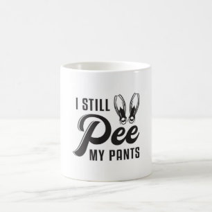 Caneca De Café Eu Ainda Tiro Minha Calça Scuba Mergulhando Diver