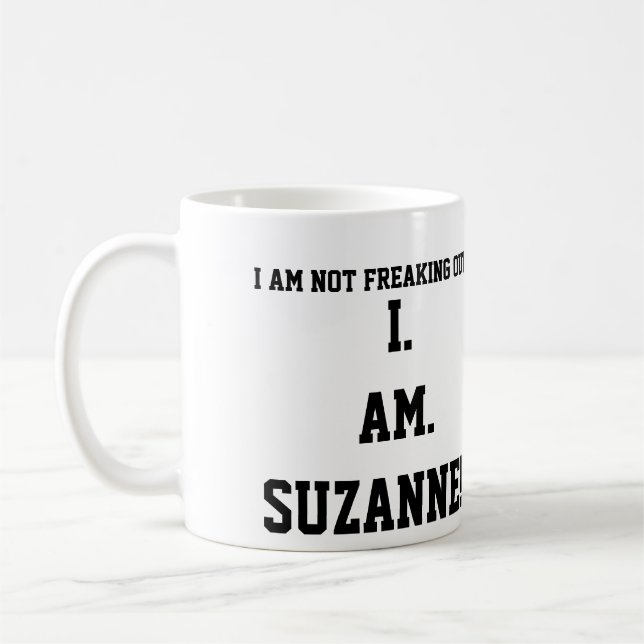 Caneca De Café Eu. AM. SUZANNE! (Esquerda)