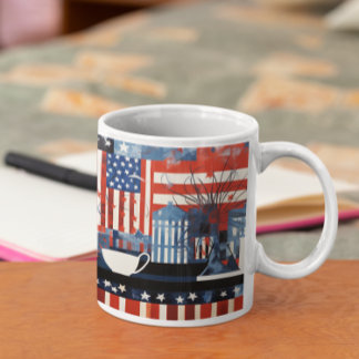 Caneca De Café Eu Amo A América 28 Mug