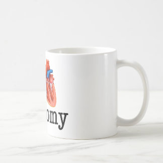 Caneca De Café Eu amo a anatomia