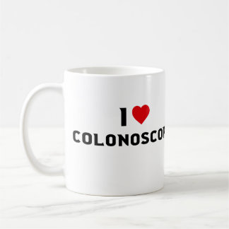 Caneca De Café eu amo a colonoscopia