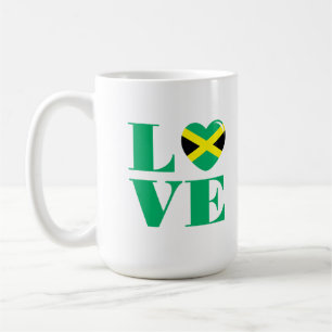 Caneca De Café Eu amo a Jamaica