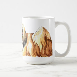 Caneca De Café Eu Amo a minha Lhasa Apso