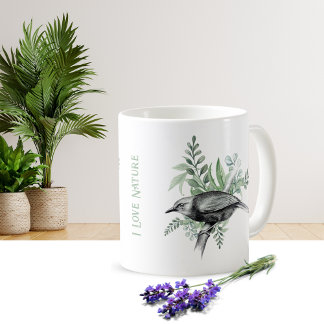 Caneca De Café Eu Amo A Nature Coffee Mug