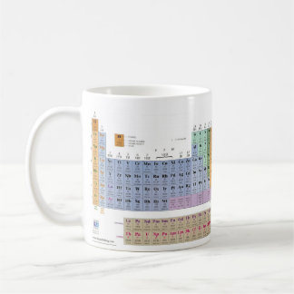 Caneca De Café Eu amo a química!