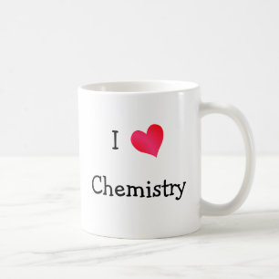 Caneca De Café Eu amo a química