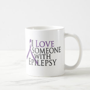 Caneca De Café eu amo alguém com epilepsia