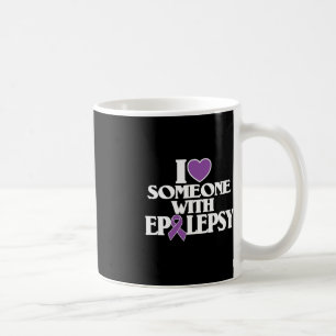 Caneca De Café Eu Amo Alguém Com Suporte À Consciência Da Epileps