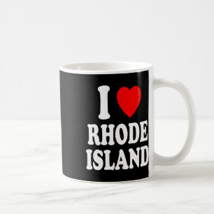 Caneca De Café Eu Amo (amo) Rhode Island Viagens Turismo Férias