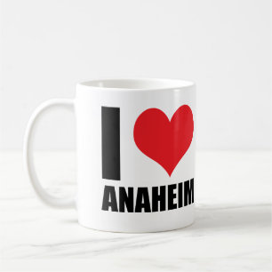 Caneca De Café Eu amo Anaheim