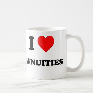 Caneca De Café Eu amo anuidades
