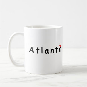 Caneca De Café Eu amo Atlanta