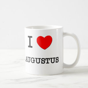 Caneca De Café Eu amo Augustus