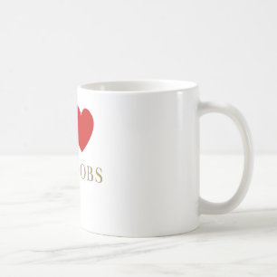 Caneca De Café Eu amo babacas